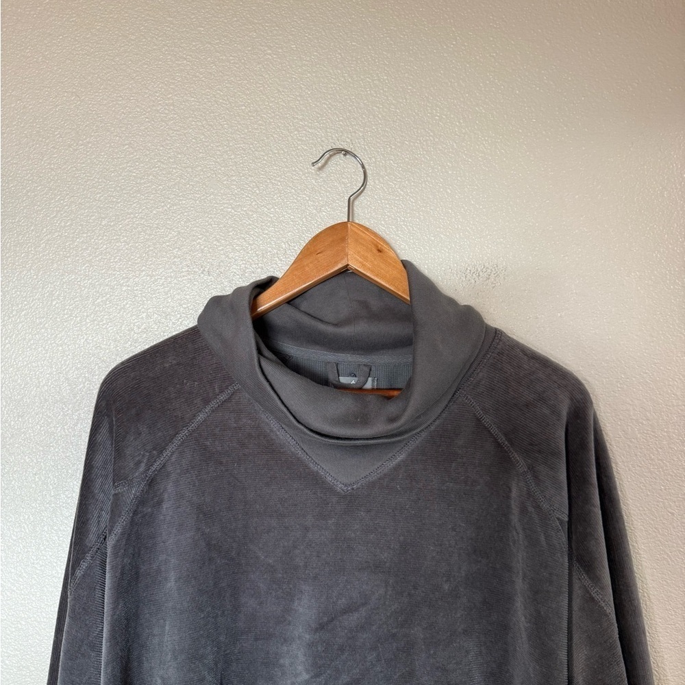 Free People Movement Last Chance Velour Pullover Sweater Xs F16 View 4